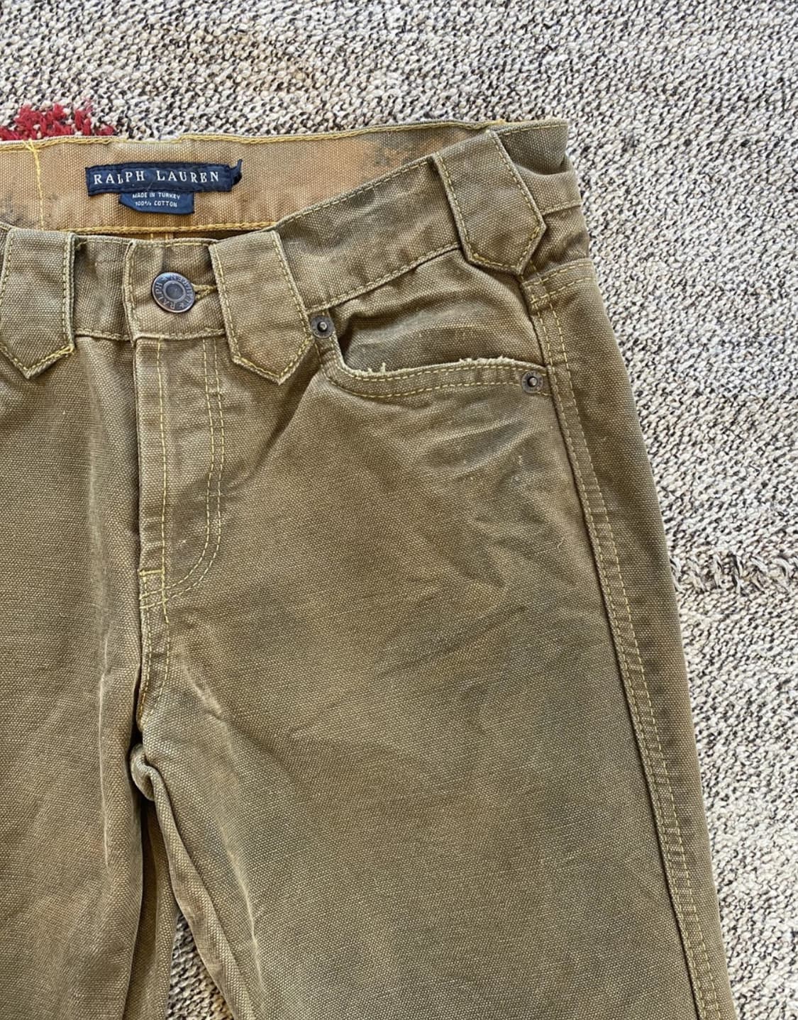 ralph lauren 랄프로렌 웨스턴 자수 팬츠 상품이미지5