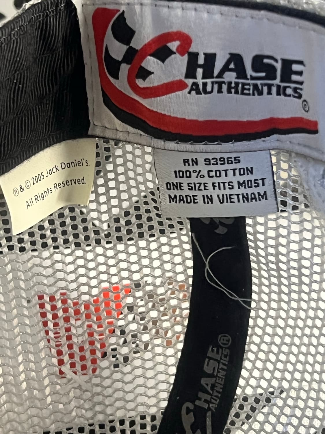 (Dead!) 05's Jack Daniel Nascar Hat 상품이미지4