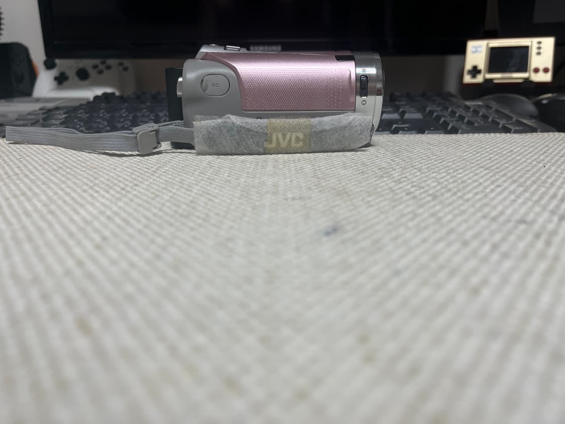 JVC GZ-E265 핑크 풀HD 캠코더 (소장용 S급 컨디션) 상품이미지7