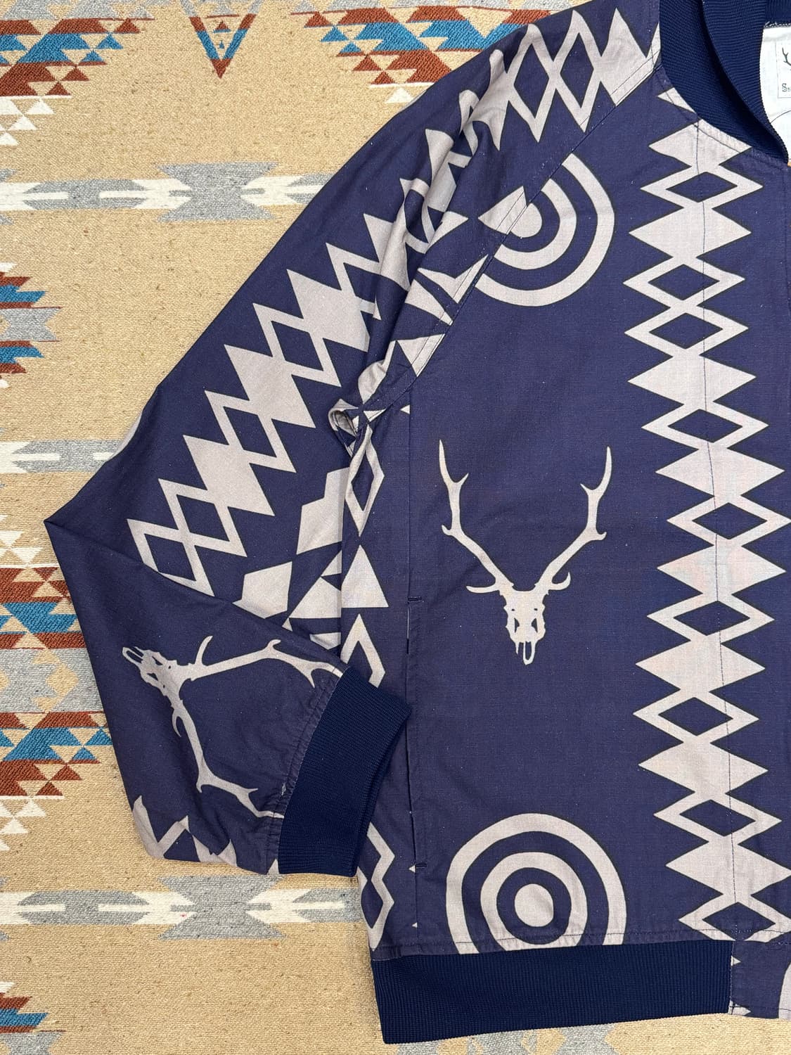 [S][95] 남이서팔 코튼 립스탑 RC 자켓 퍼플 상품이미지3