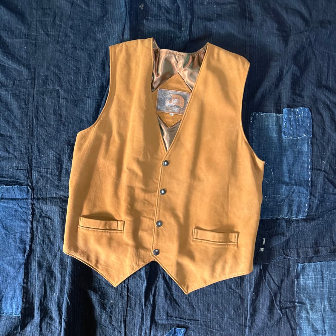 스노우 레더 오스트레일리아 스웨이드 베스트 XL 상품이미지1