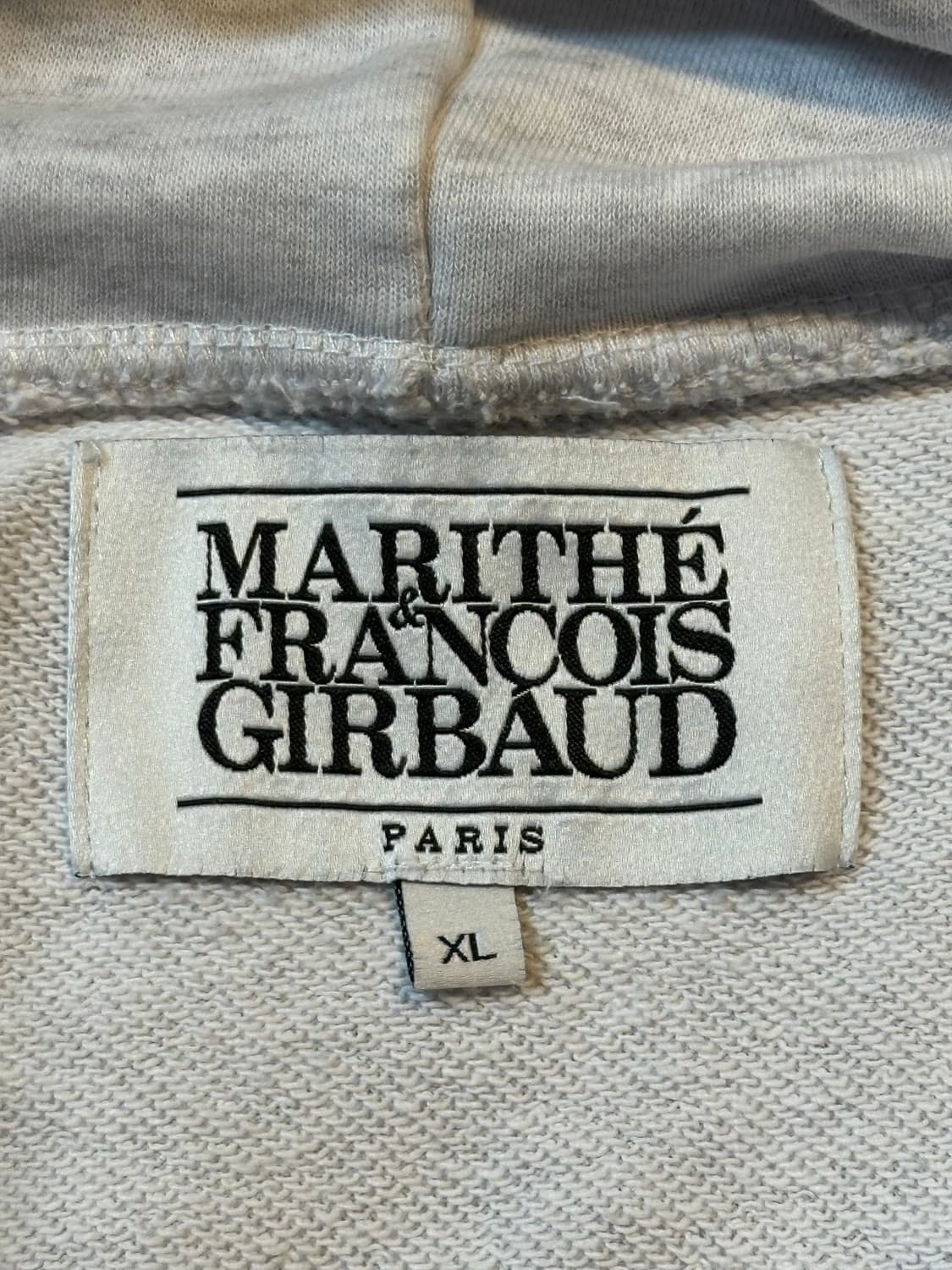 마리떼 프랑소와 저버 MARITHE 클래식 로고 후드티 그레이 상품이미지5