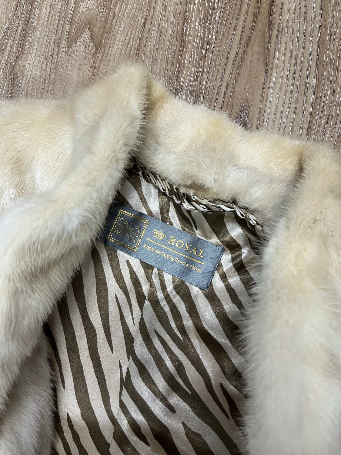 SAGAMINK 풀 밍크 코트 상품이미지2