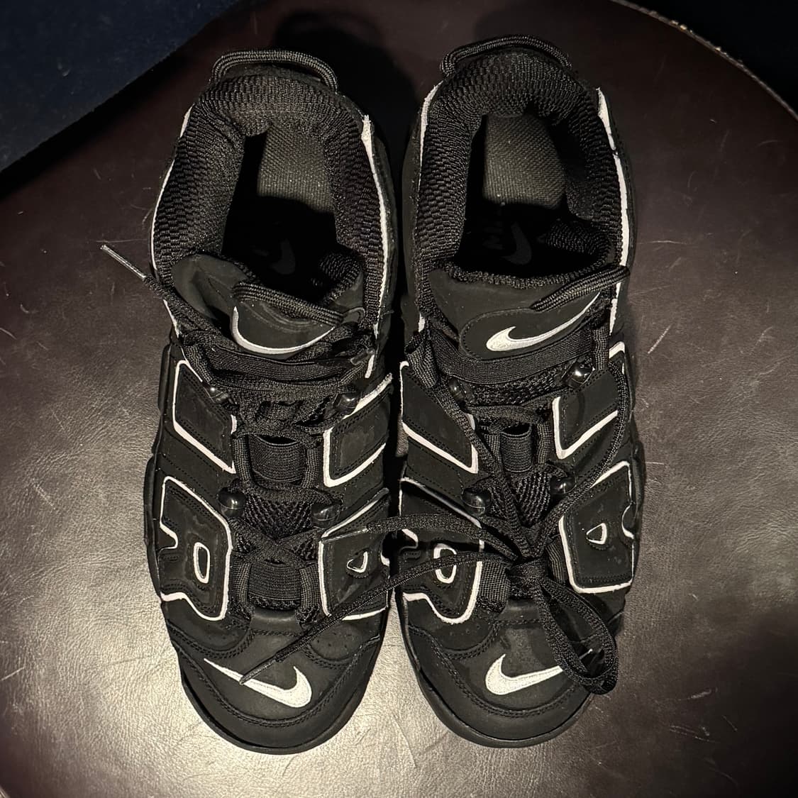 NIKE 에어 모어 업템포 블랙 상품이미지2