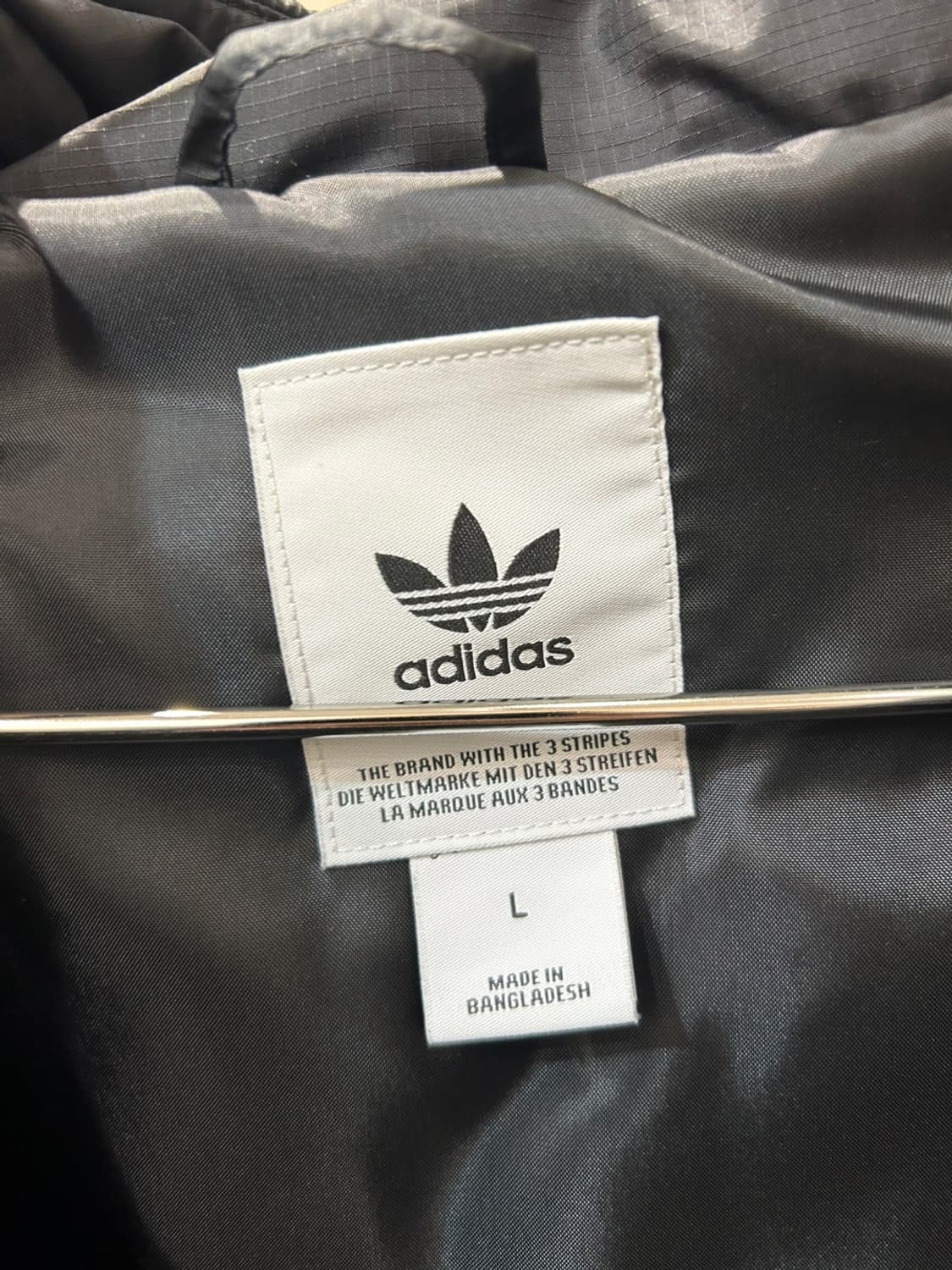 아디다스 후드 탈부착 패딩 상품이미지3