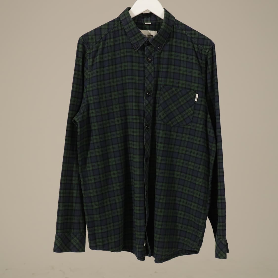 칼하트 WIP 코튼 플란넬 체크 셔츠 상품이미지2