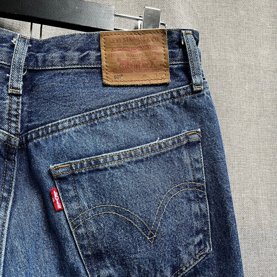 [W28 L28] Levi's 리바이스 501 데님 팬츠 청바지 상품이미지5