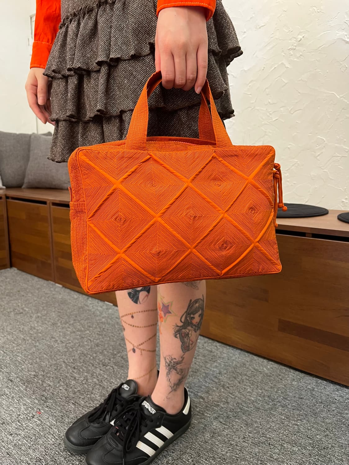 이세이 미야케 타마샤 스티치 핸드백 상품이미지7