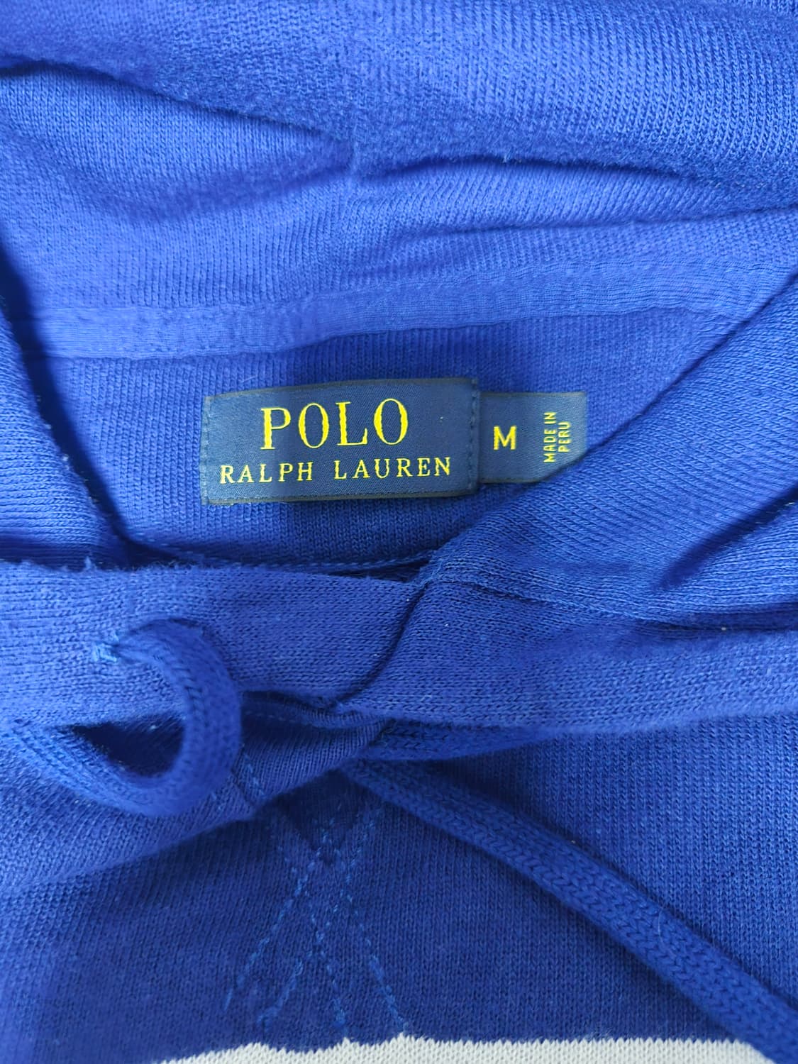 폴로 랄프로렌 스트라이프 니트 후드티 (M사이즈) 100-105 상품이미지3