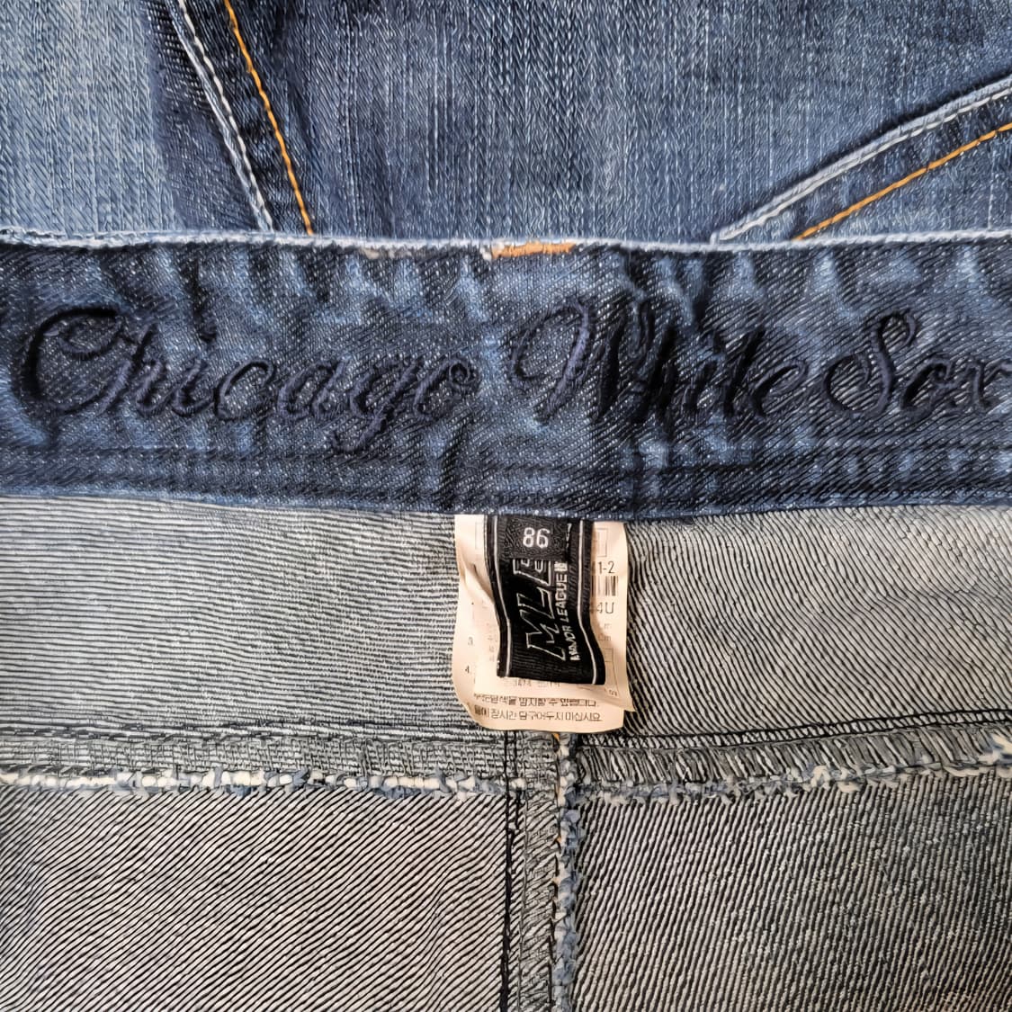 MLB 힙합 데님팬츠 상품이미지5