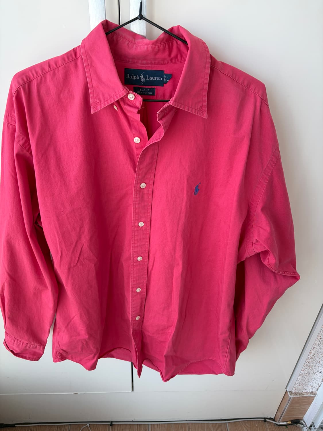 폴로 랄프로렌 핑크 셔츠 L 상품이미지2