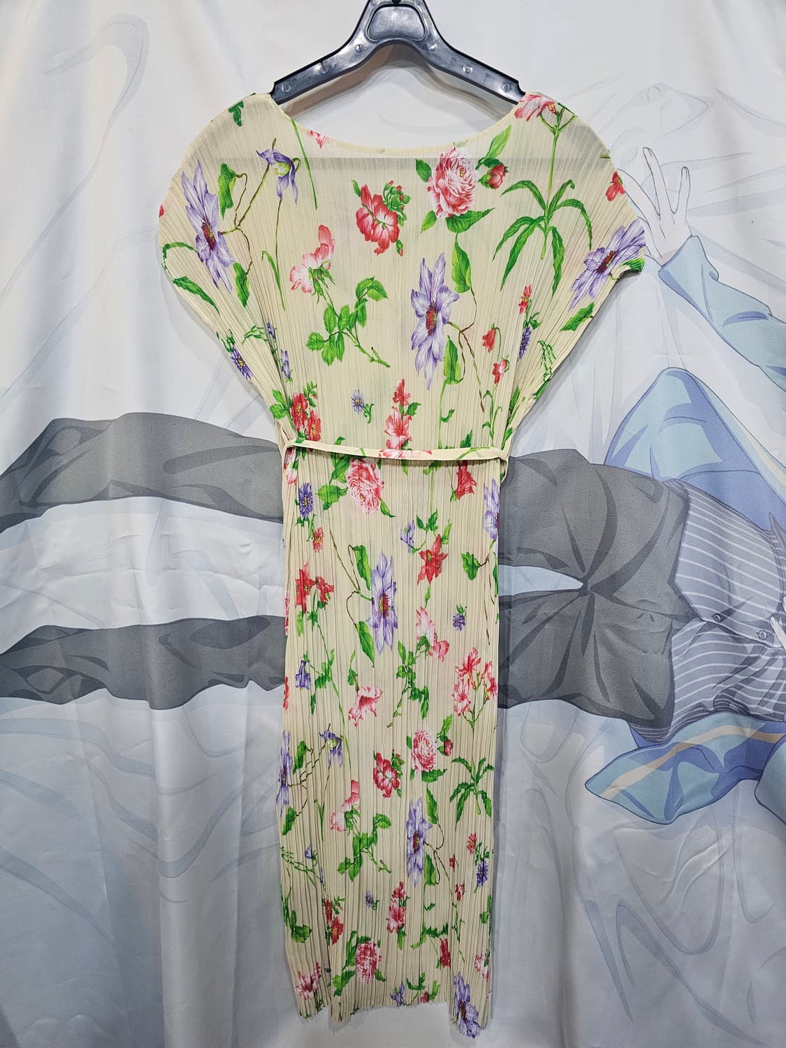 겐조  플리츠 플로럴 원피스  상품이미지6