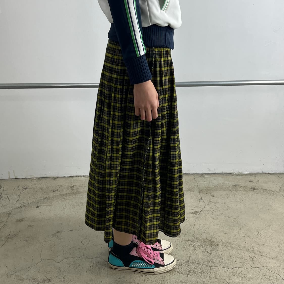 이세이미야케 haat 리버시블 울 플리츠 롱스커트 상품이미지5