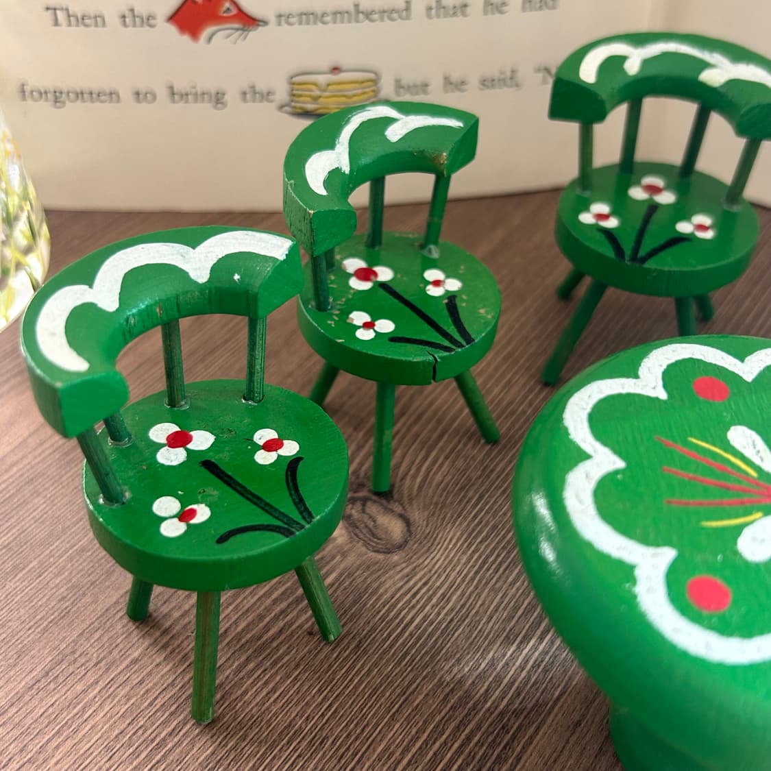 빈티지 미니어쳐 가구 돌하우스 소품 세트  상품이미지9