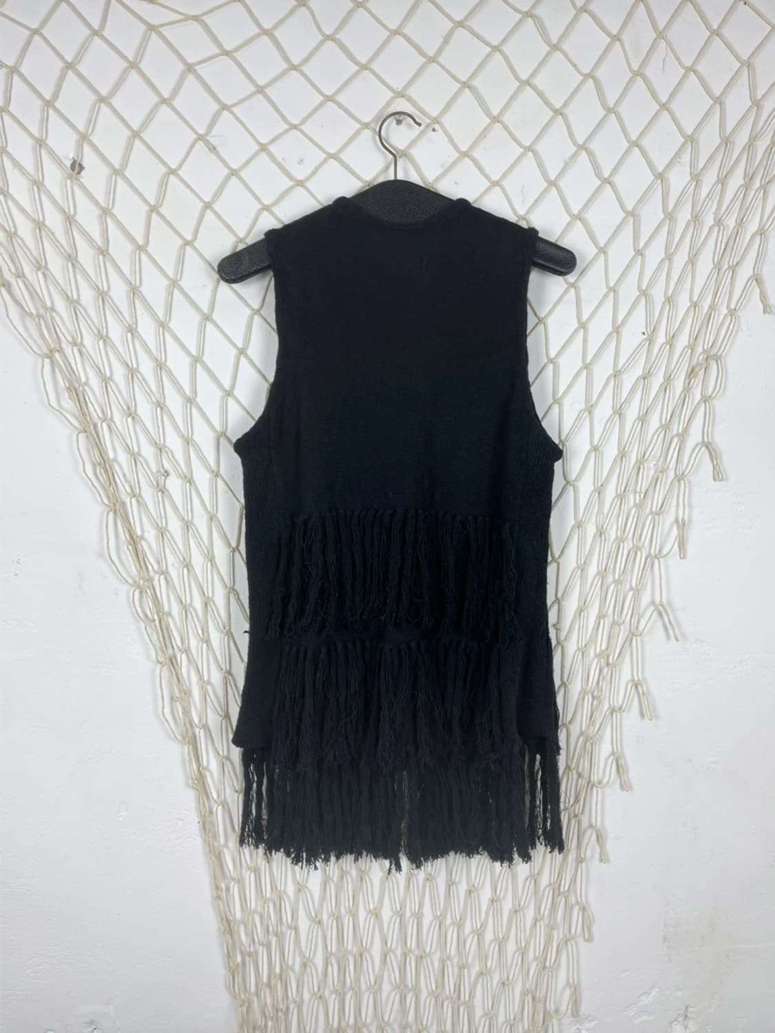 Black Fringe vest 상품이미지8