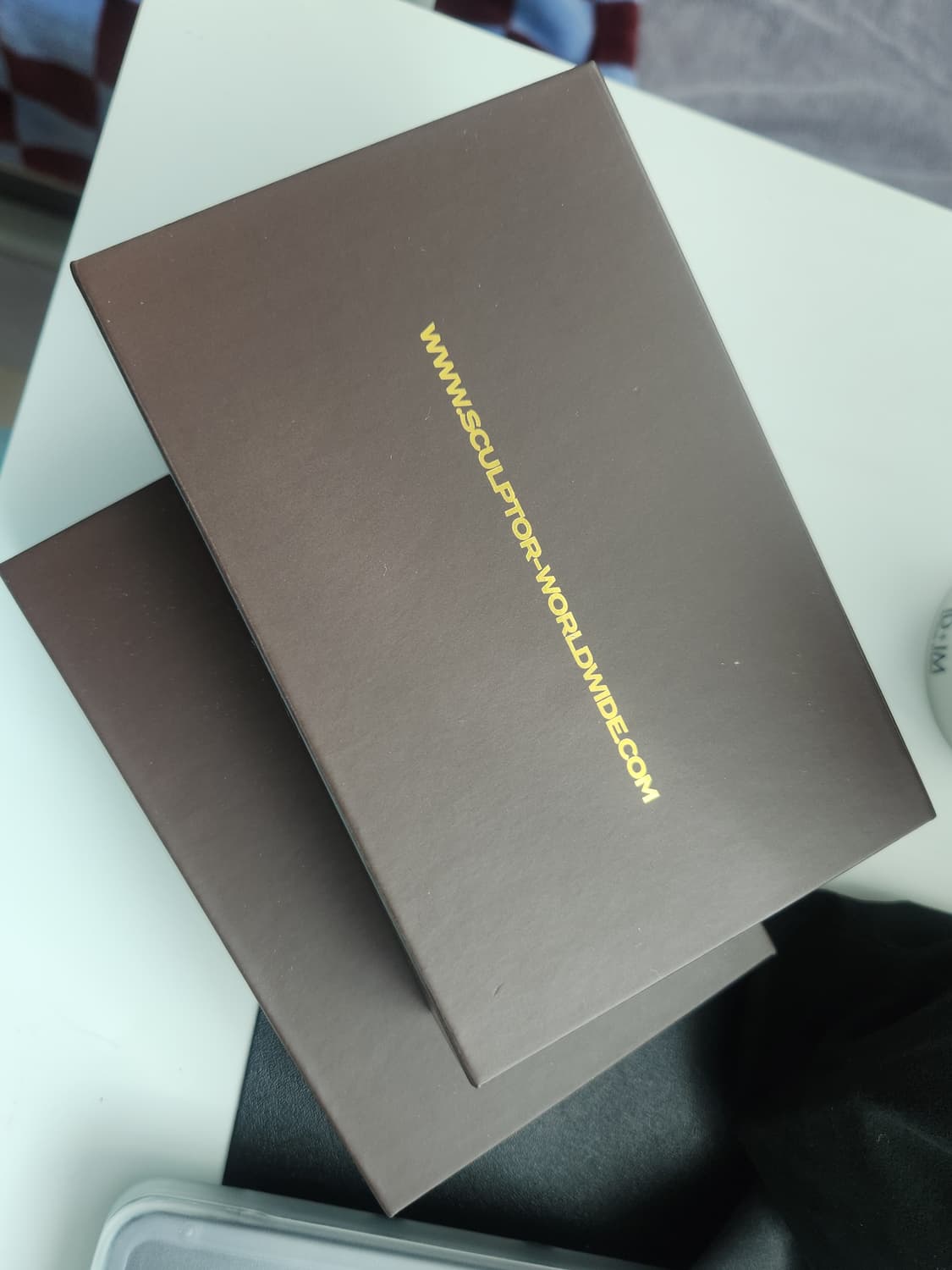 스컬프터Cross Strap Layered Wallet Red Brown 상품이미지2