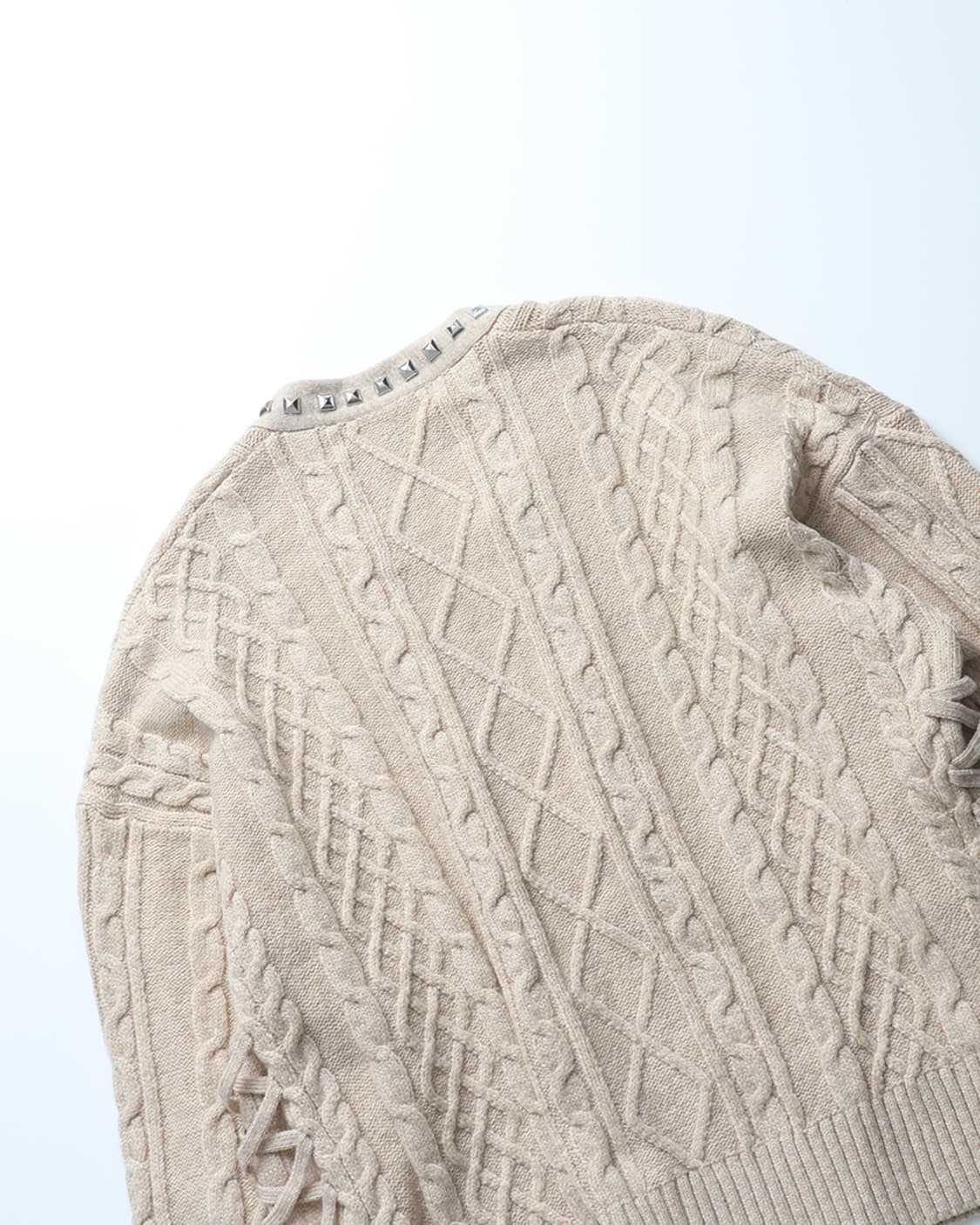 HYSTERIC GLAMOUR Stud Cable Cardigan 상품이미지10