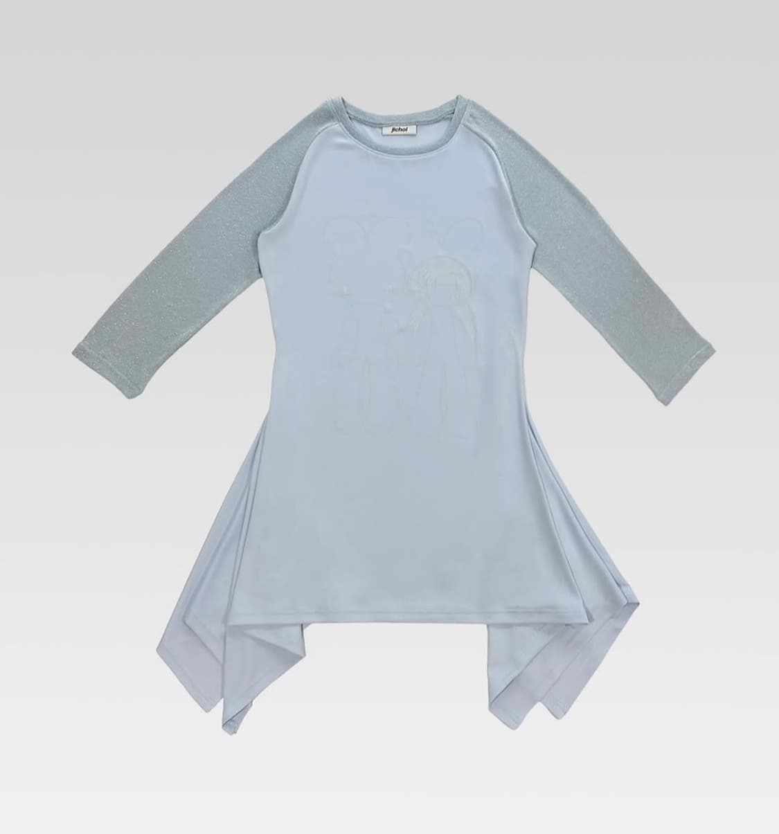 택포) 지초이 파르코 에디션 티 드레스 페일블루  상품이미지1