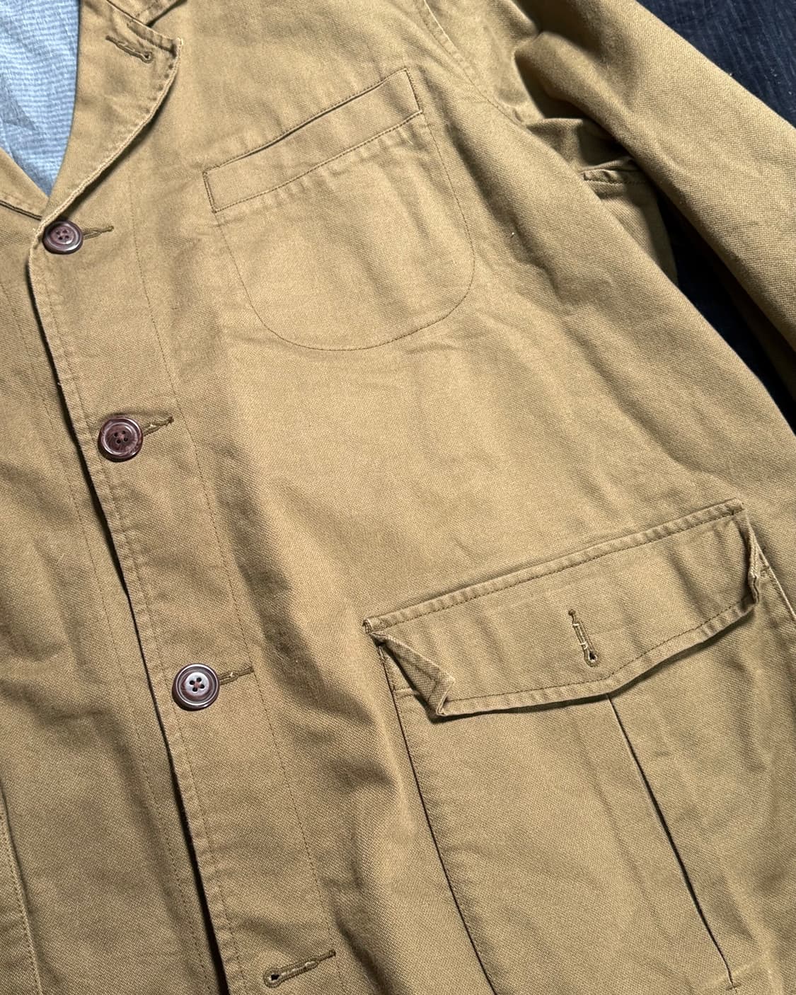 덜루스 트래이딩 컴퍼니 트윌 코튼 블레이저 자켓 3XL 상품이미지3