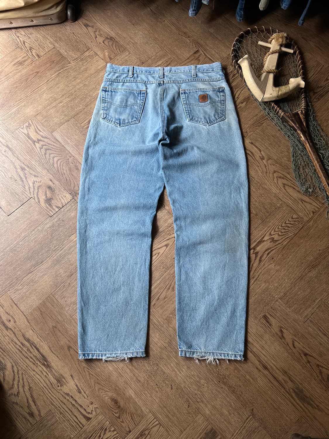 [36]칼하트 USA B17 워크 데님 팬츠 상품이미지8