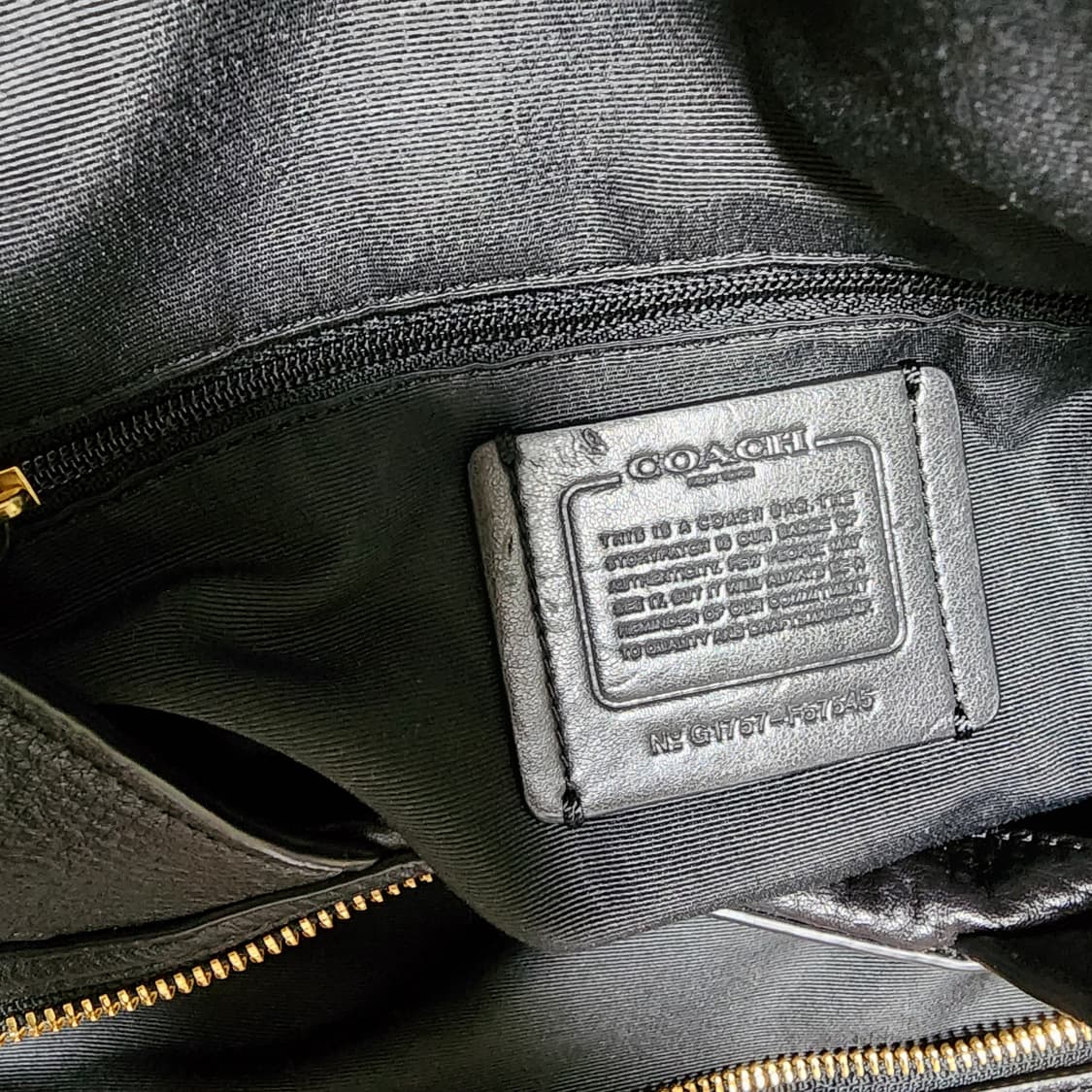 상태굿)코치 레더 호보, 숄더백 상품이미지7