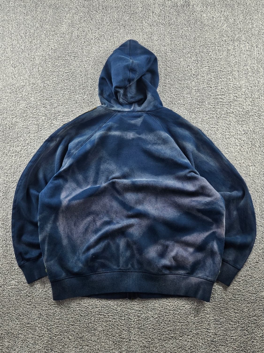 아디다스 포켓베스트 다잉 커스텀 스웻 후드 집업 ( XL )/ 10997 상품이미지5