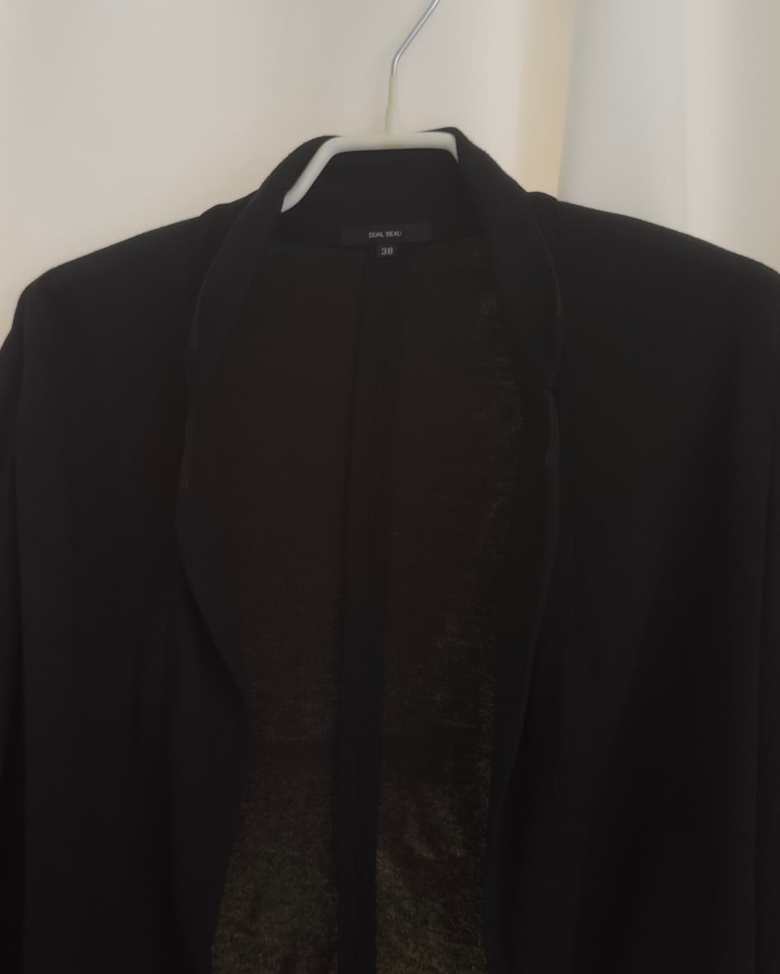 DUAL BEAU _ rayon blend open jacket 상품이미지3