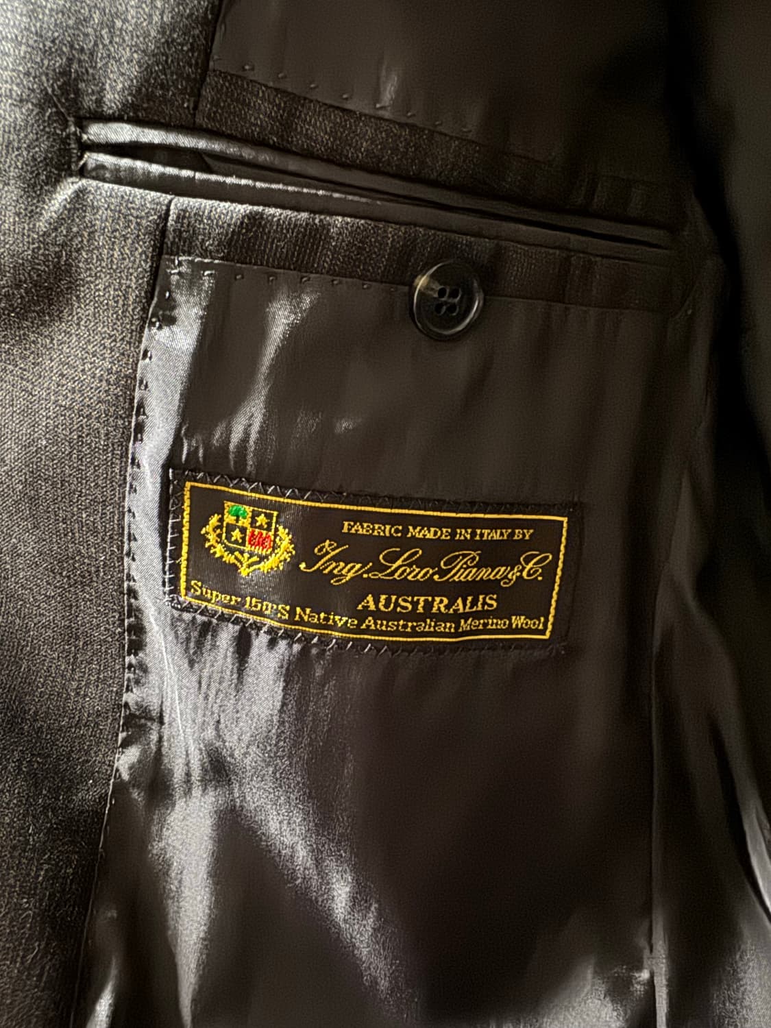 로로피아나 원단 맨 온더 분 수트 자켓 48 상품이미지3