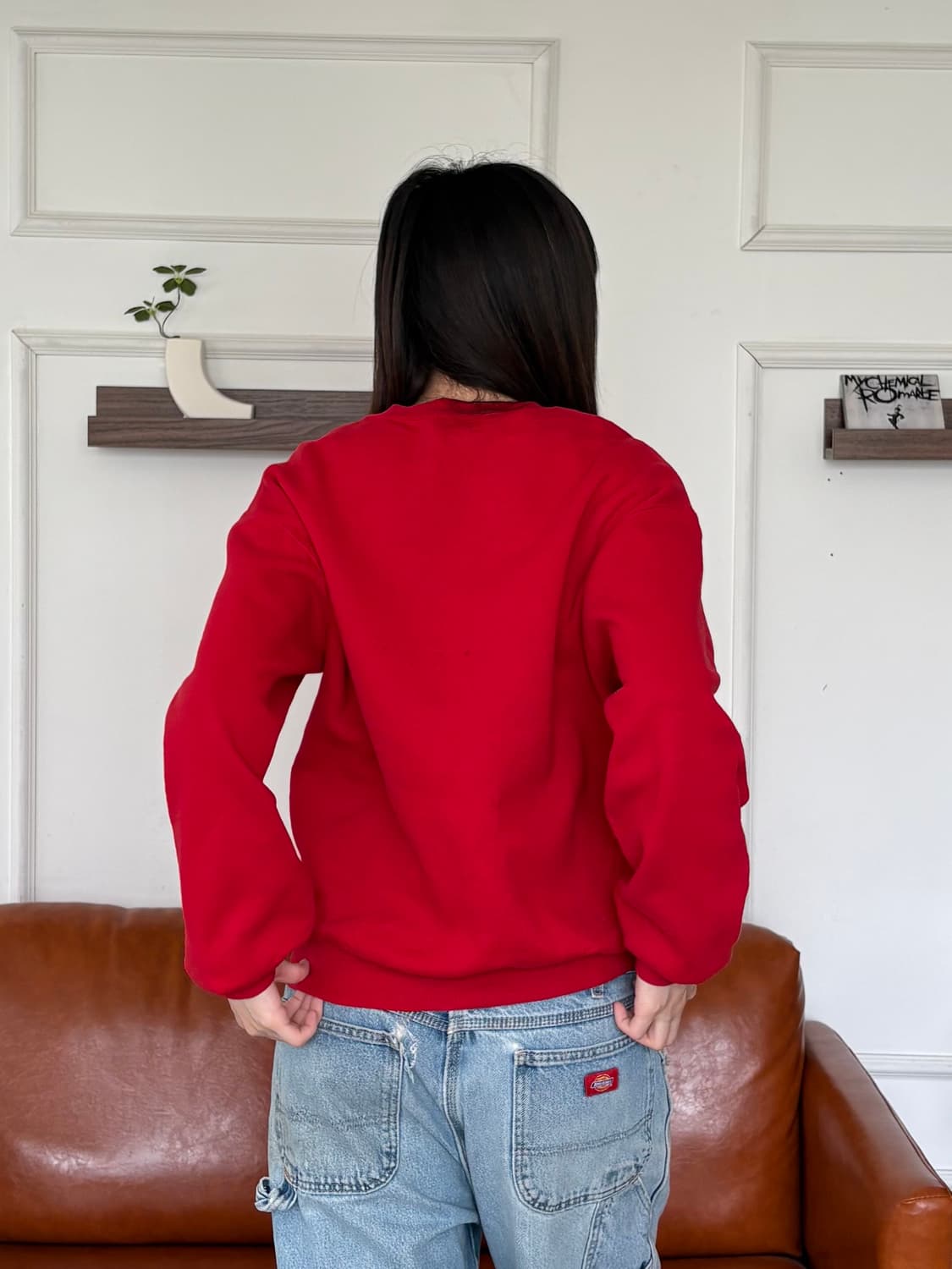 90‘s MADE IN USA 🇺🇸 러셀 맨투맨 레드 상품이미지6