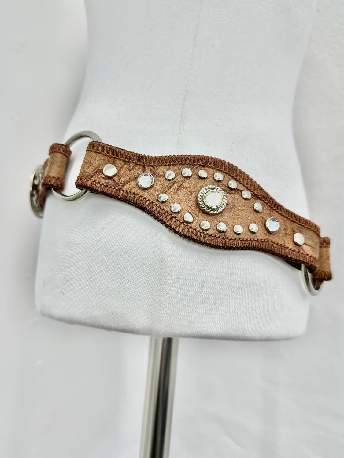 Western mood cubic detail belt 상품이미지8