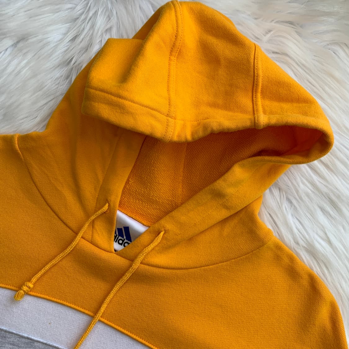 아디다스 ADIDAS 빈티지 삼선 배색 포켓 후드티 1890 상품이미지3