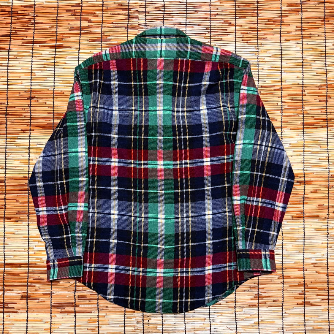 90s 폴로 랄프로렌  아크릴울 타탄 체크 셔츠 XL 상품이미지2