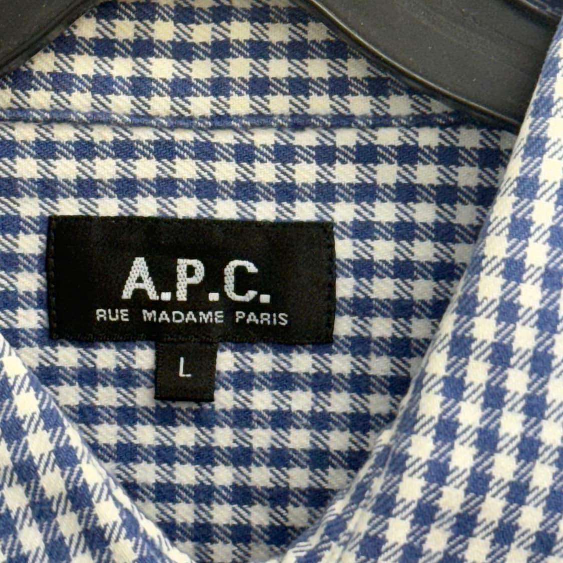 아페쎄 a.p.c Rue madame paris 코튼 셔츠 L 상품이미지2
