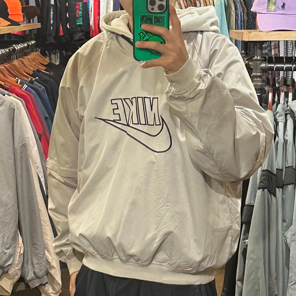 [HI] 나이키 빅로고 웜업 베이지 상품이미지3