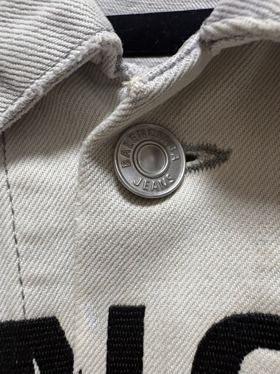 (100) 발렌시아가 자수 데님 청자켓 상품이미지6