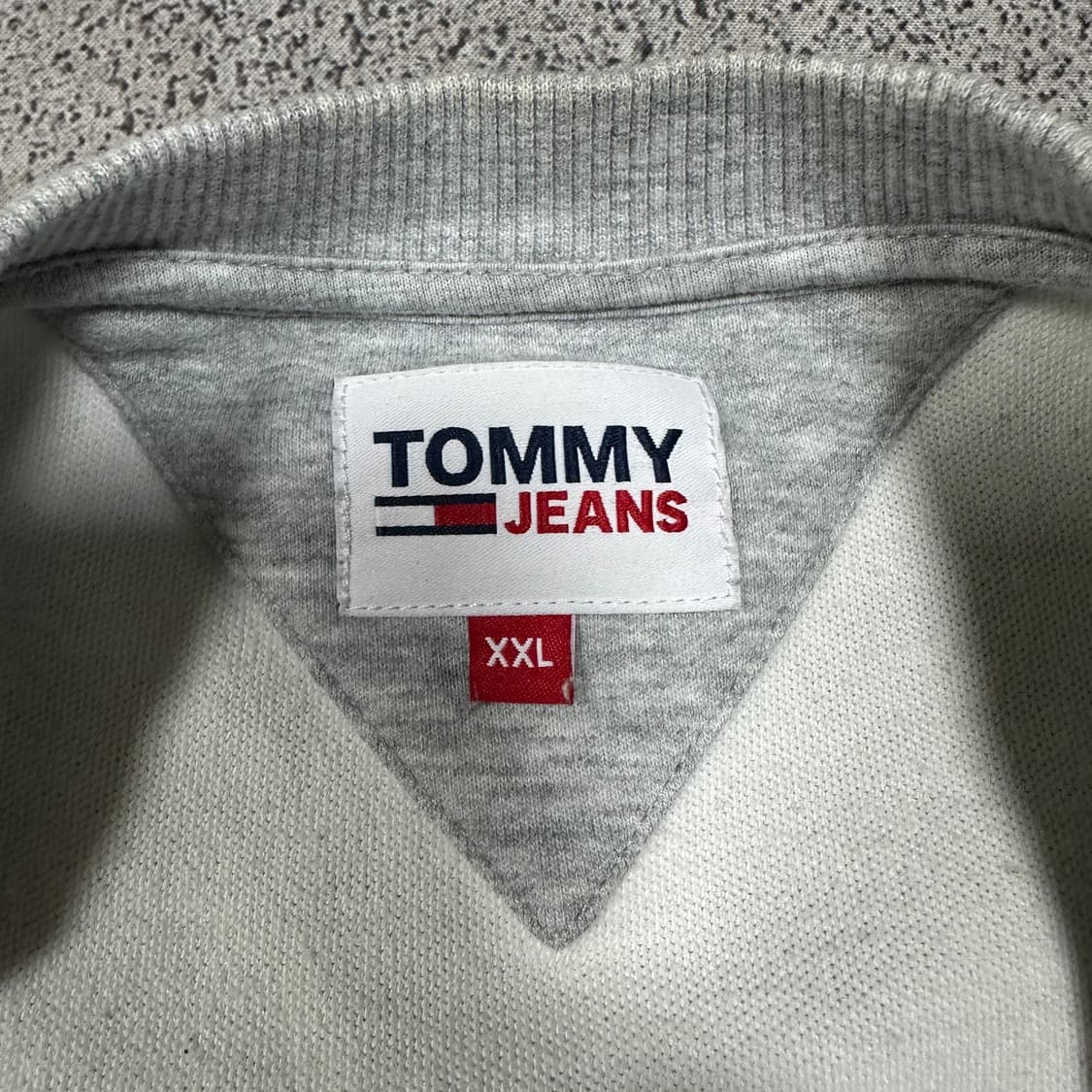 ✨ (바배) 타미 진스 멜란지 그레이 맨투맨  상품이미지3