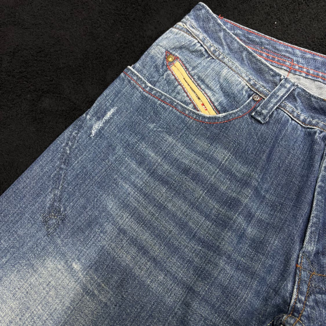 30 디젤 DISEL 세미와이드 데님팬츠 상품이미지4