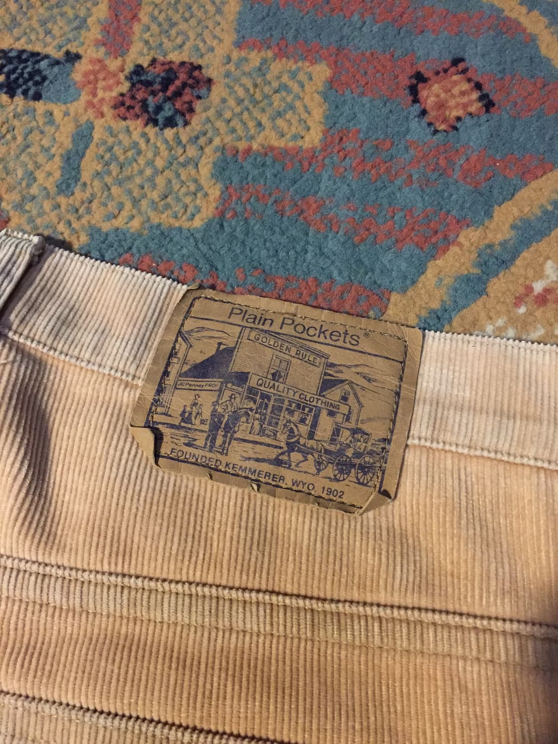 80‘s jc penny 플레어 코듀로이 팬츠 상품이미지8