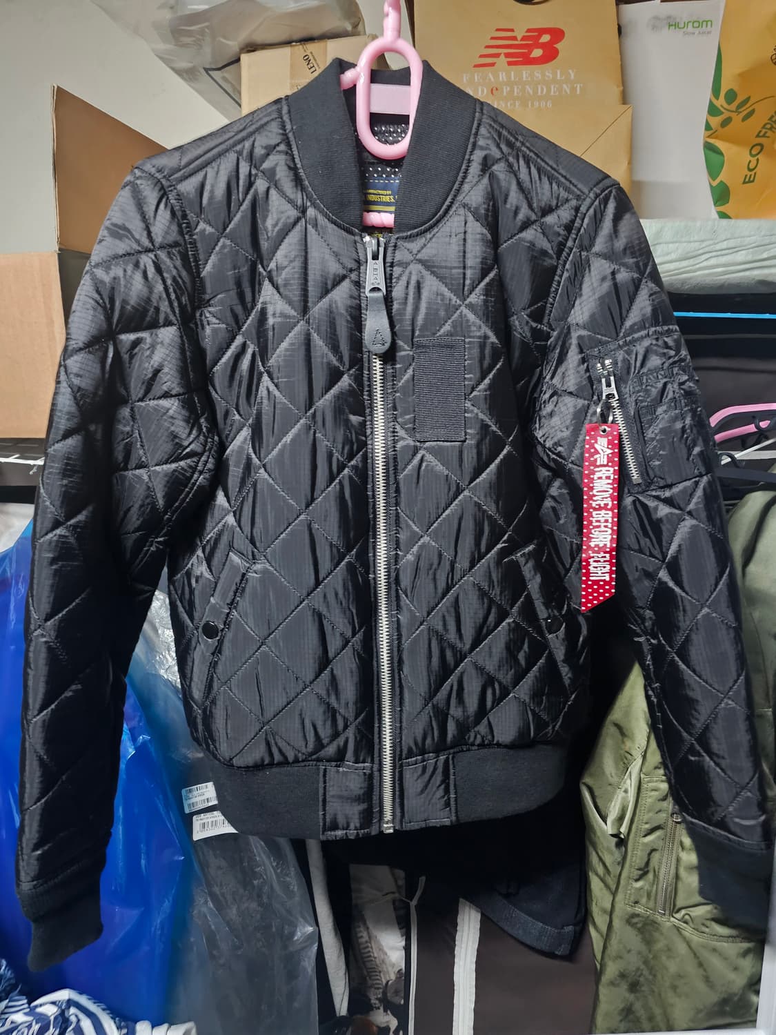 알파인더스트리 여성 봄버 자켓 상품이미지1