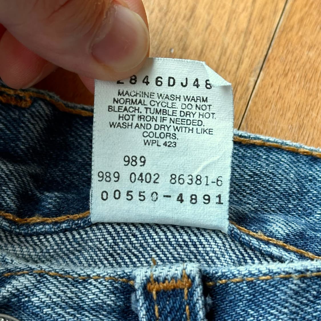 [32] 리바이스 550 90s 31x32 105cm 상품이미지9