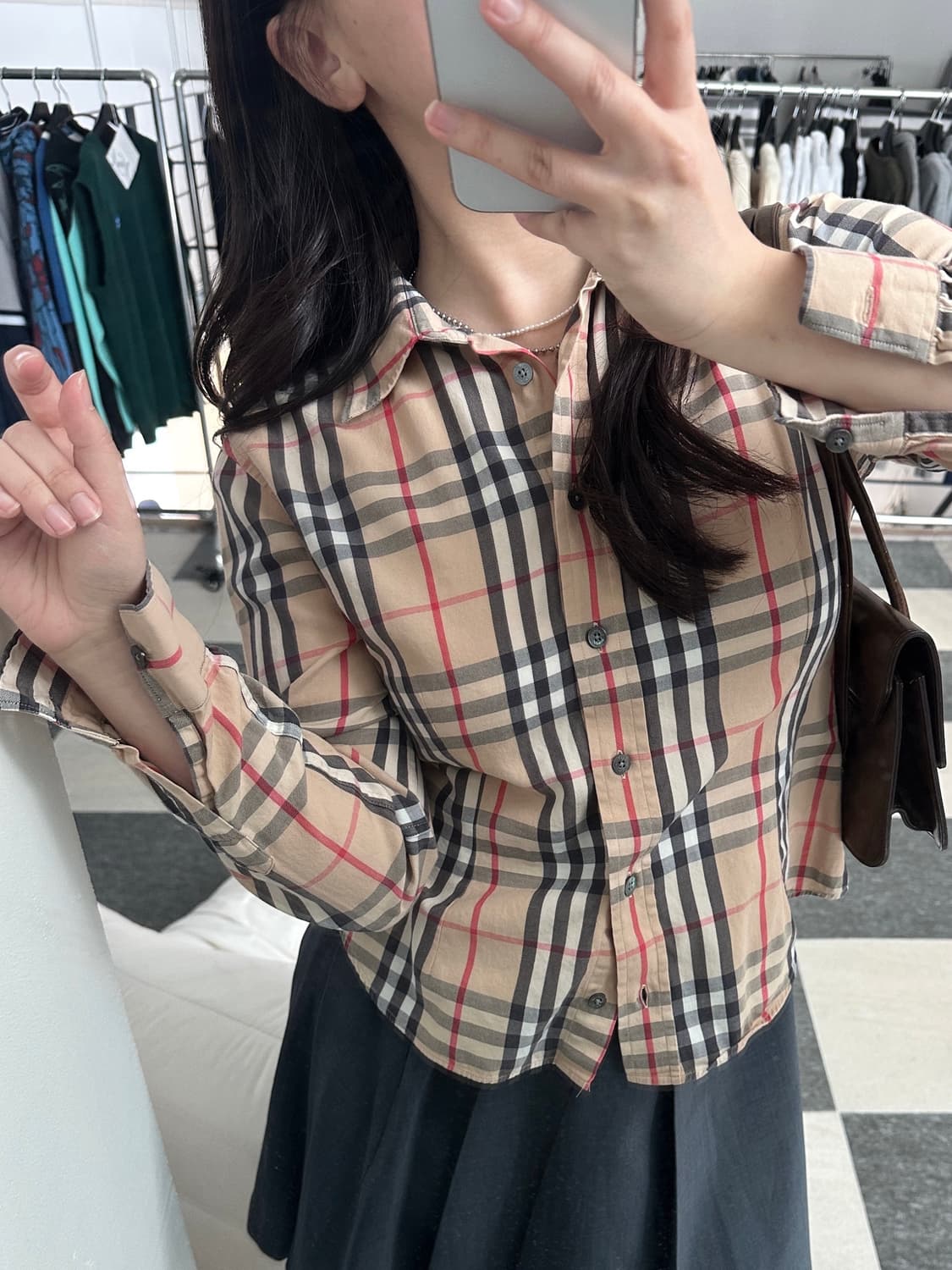 버버리 노바체크 셔츠  상품이미지9