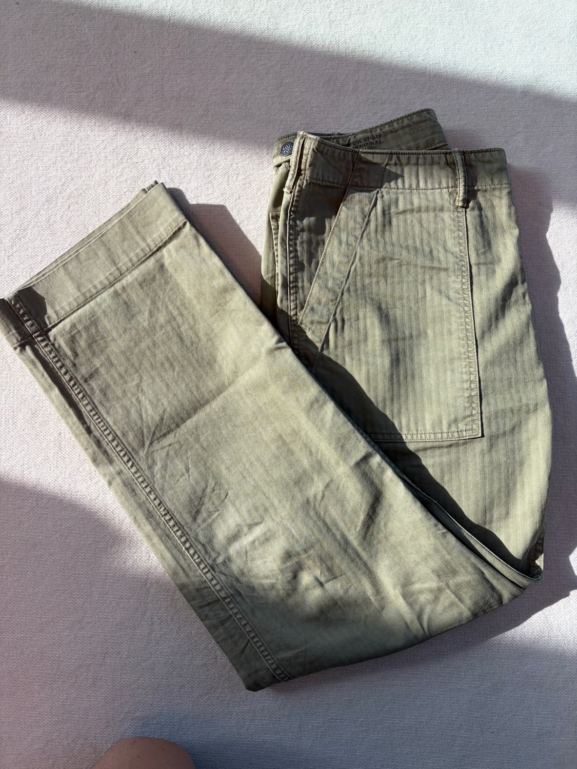 RRL 헤링본팬츠 브루스터그린 32-32 상품이미지2