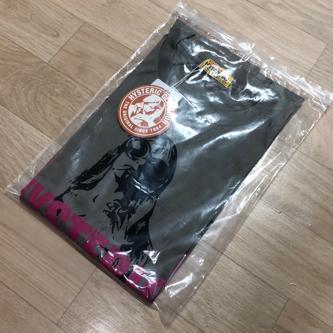 히스테릭글래머 라이트 마이 파이어 오버사이즈 반팔티 상품이미지2