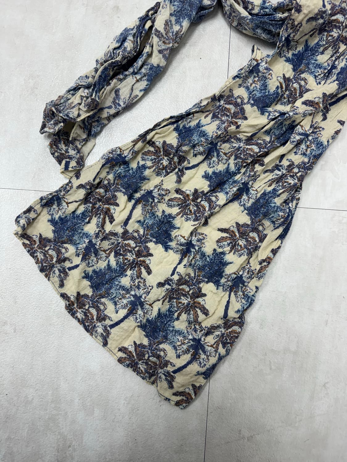 •빈티지 야자수 패턴 머플러 상품이미지3