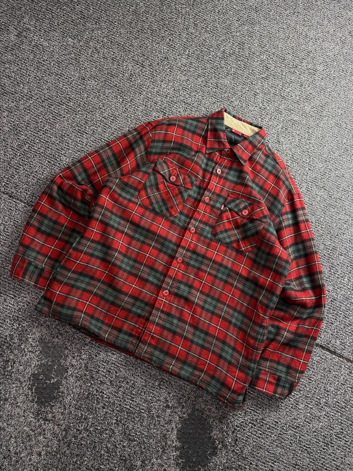 리바이스 아메카지 타탄 체크 웨스턴 플란넬 자켓 3422 상품이미지1