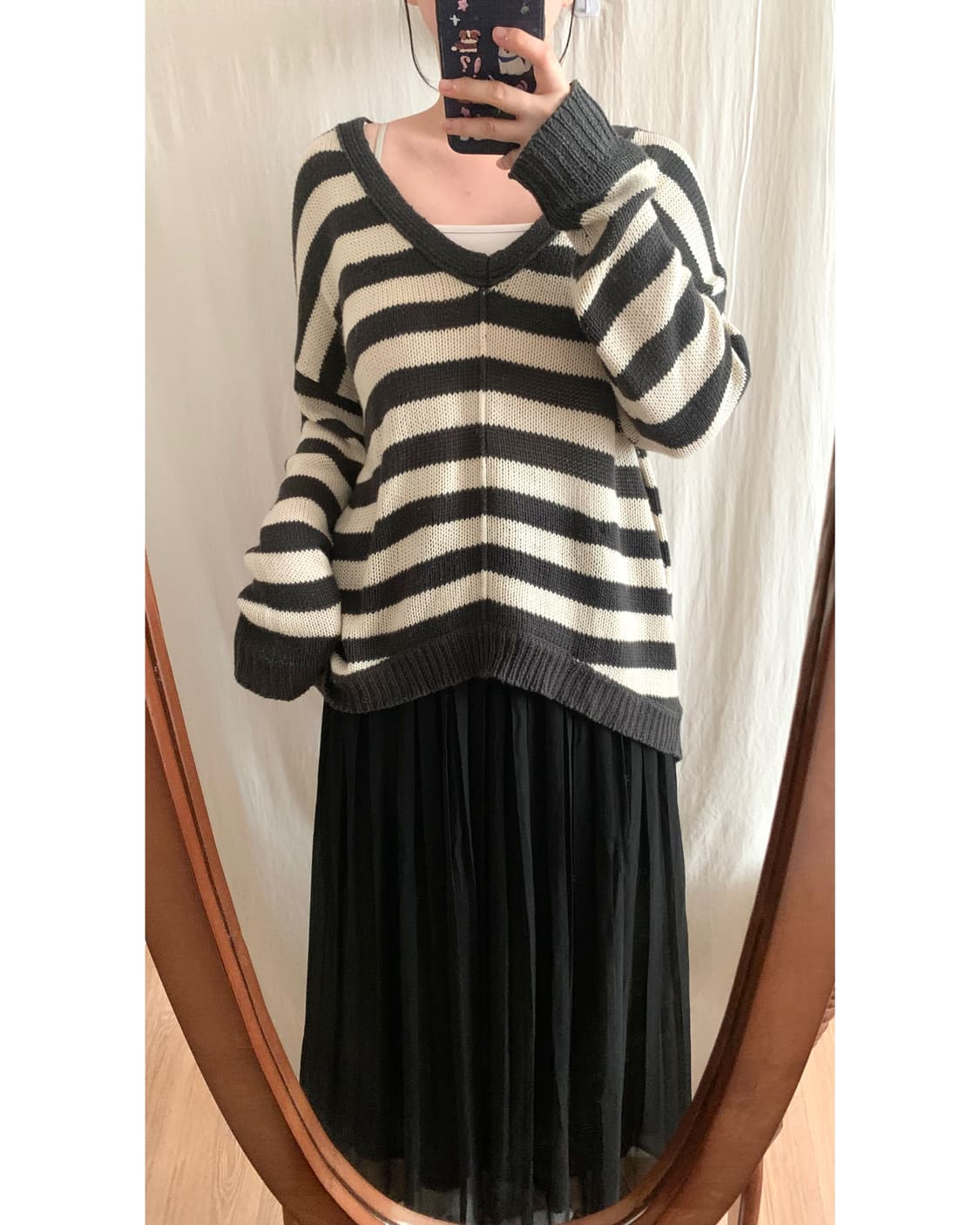 스트라이프 여리 니트 상품이미지1