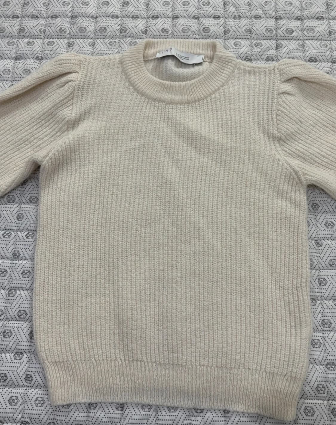 한섬 이로 IRO 아이보리 오버핏 퍼프 니트 ~55 상품이미지5