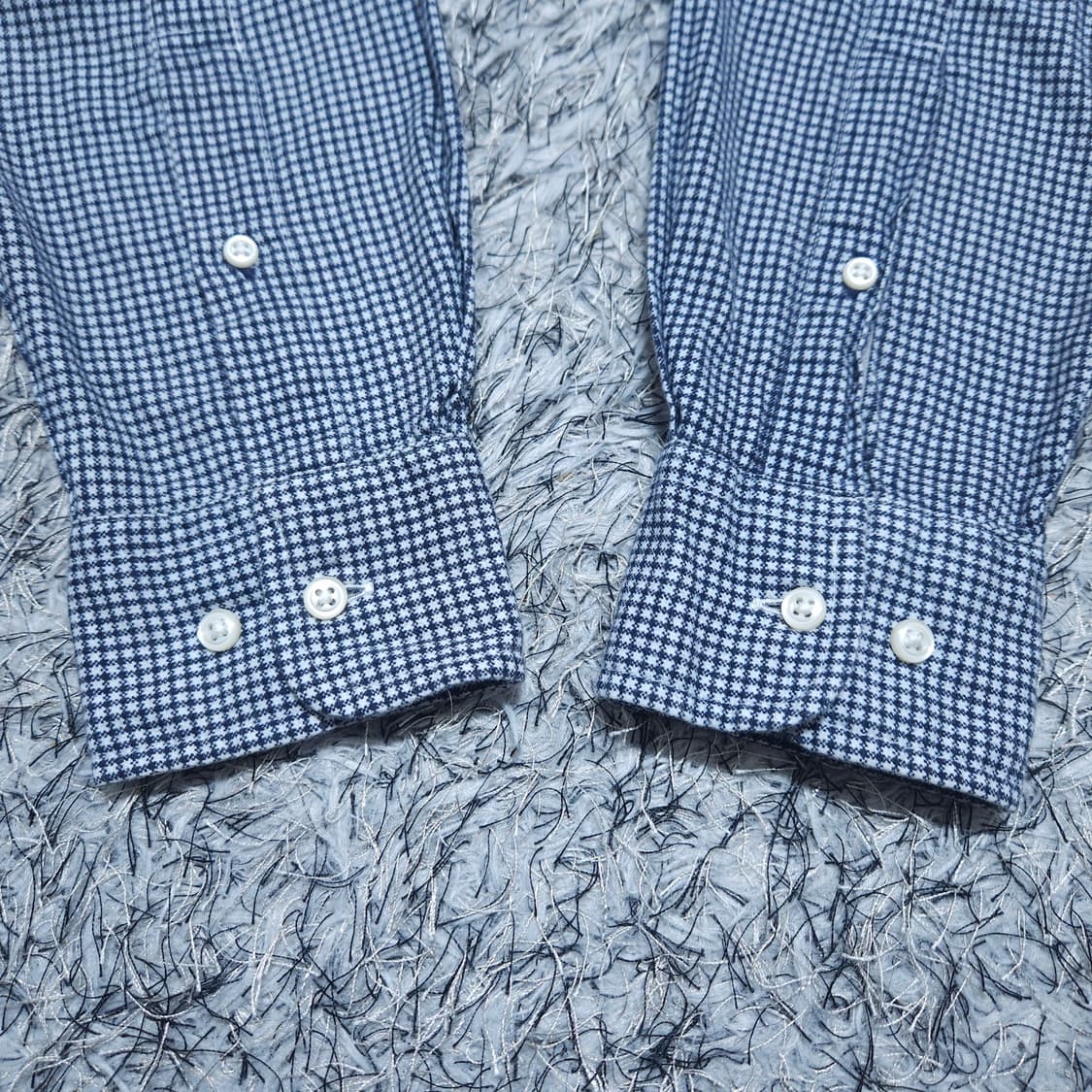 타미힐피거) M 남자 슬림핏 춘추 체크셔츠남방 / 왕눈이샵 상품이미지7