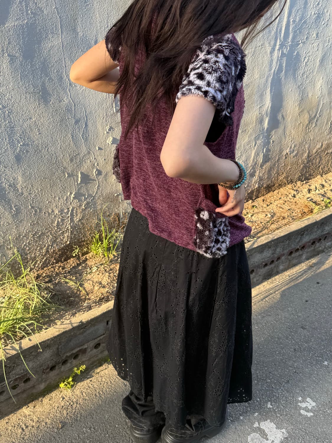 레오파드 포켓 레이어드 코디 세트  상품이미지4