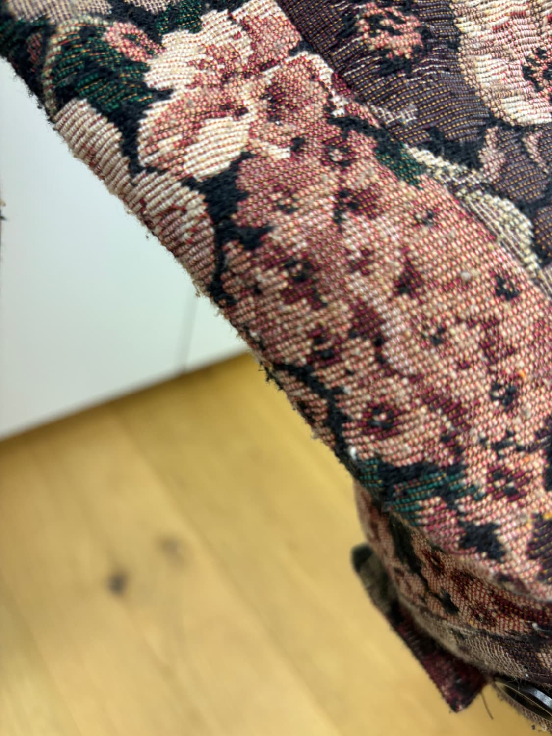 이모멘토 플라워 자카드 블루종 상품이미지5